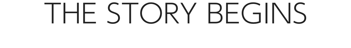 THE STORY BEGINS WITH CREATION